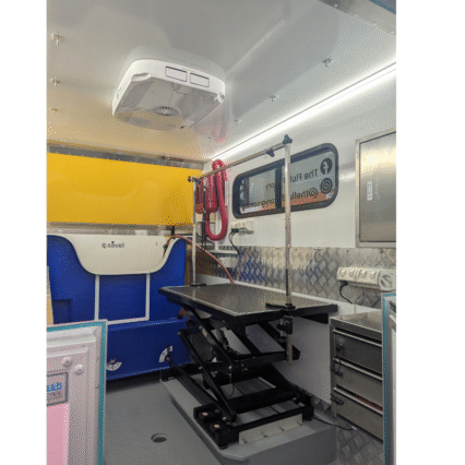 Extra Heavy Duty Mobile Dog Grooming Table
