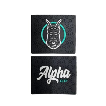 Alpha Clipper Grip Black Script