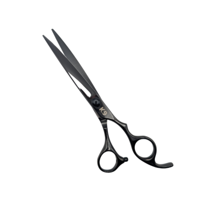 7" Black 440C Steel K9 Curve Scissor