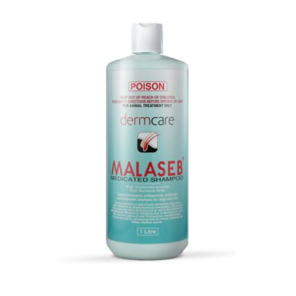 Malaseb Medicated Shampoo For Dogs And Cats 1L