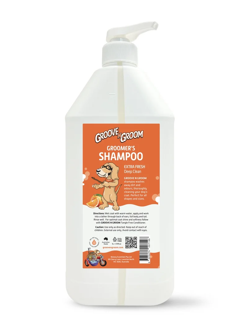 Groove n' Groom Xtra Fresh Deep Clean Shampoo 5L