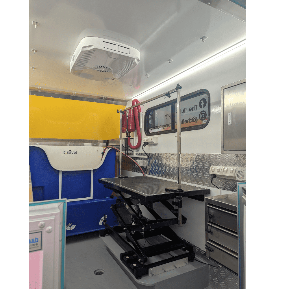 Extra Heavy Duty Mobile Dog Grooming Table