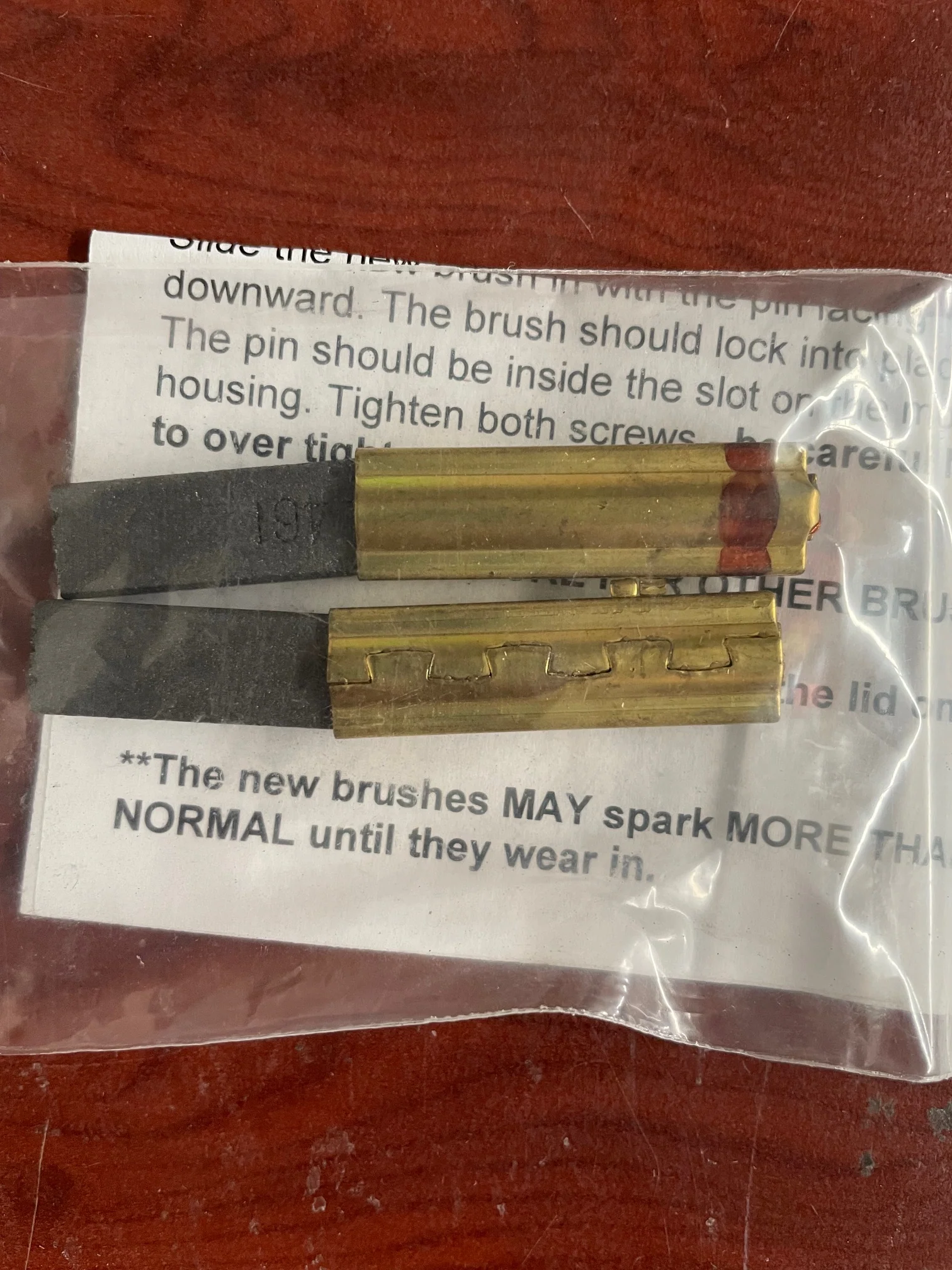 Carbon Motor Brushes for Clipper Vac 240v